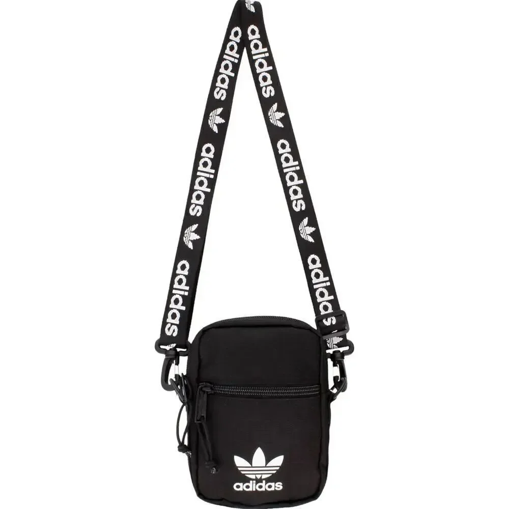 💖adidas Originals Festival Crossbody Sz Small Black Bag✨